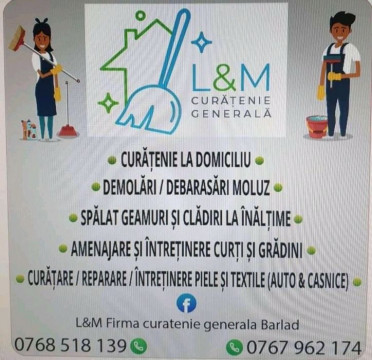 Ofer servicii curatenie generala Barlad